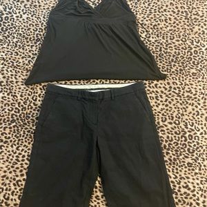 Theory shorts and tank